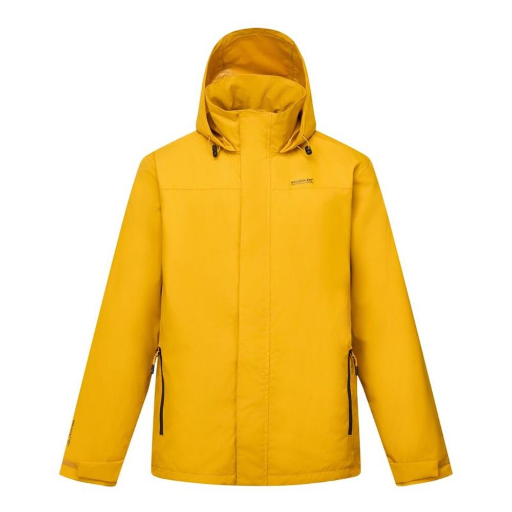 Regatta Mens Matt II Waterproof Jacket / Mustard Seed